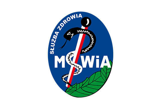 Logo SP ZOZ MSWiA w Białymstoku im. Mariana Zyndrama-Kościałkowskiego